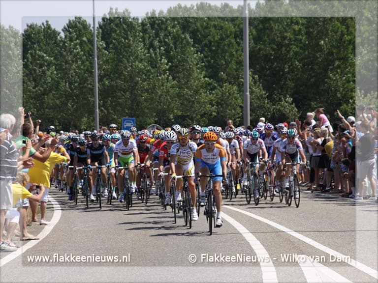 Tour de France over Goeree-Overflakkee