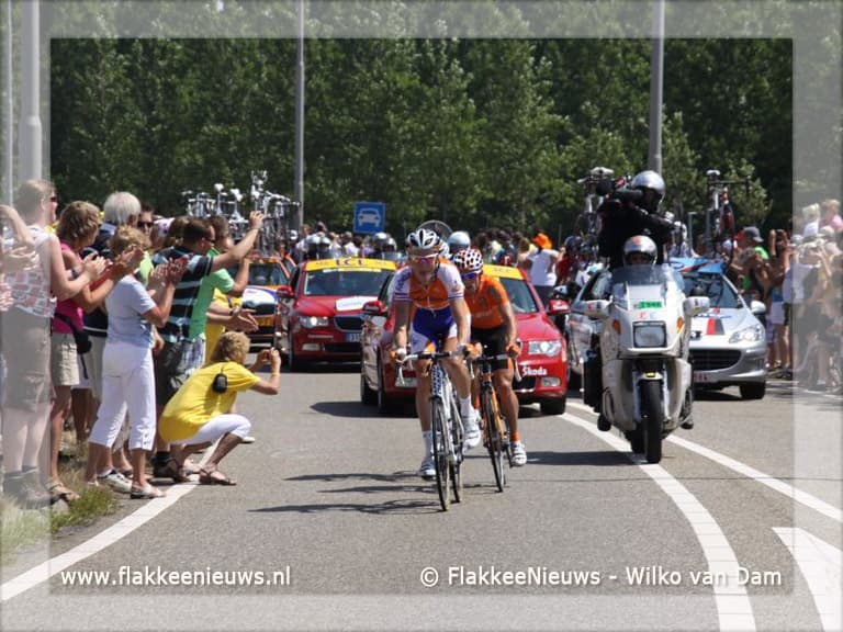 Tour de France over Goeree-Overflakkee