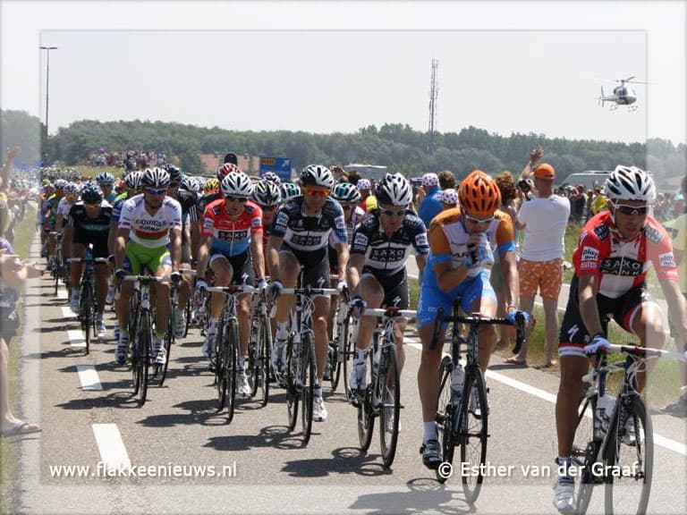 Tour de France over Goeree-Overflakkee
