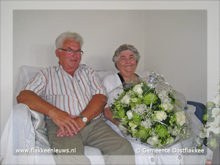 Echtpaar Kik-Grinwis 50 jaar getrouwd