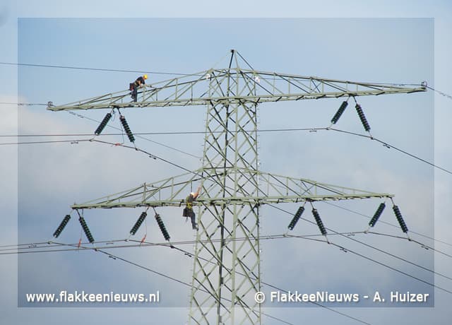 Grote stroomstoring op Goeree-Overflakkee
