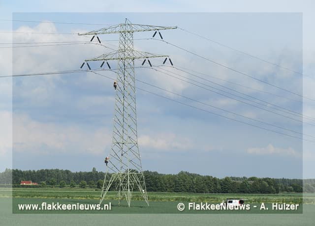 Grote stroomstoring op Goeree-Overflakkee
