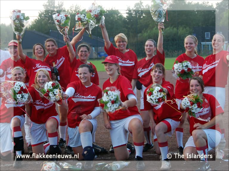 Damesteam The Islanders kampioen