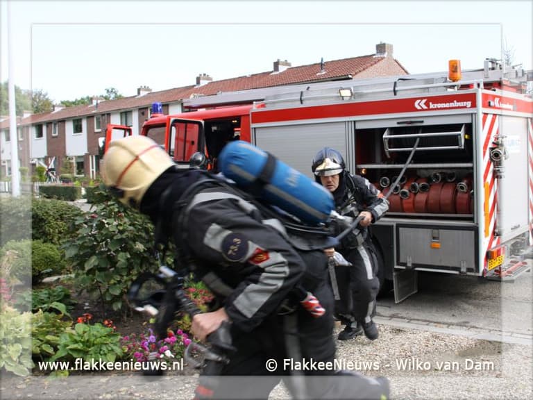 Keukenbrand in Nieuwe-Tonge