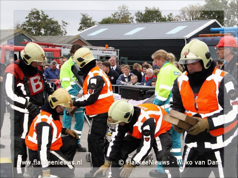 Eilandelijke brandweerwedstrijden Ouddorp