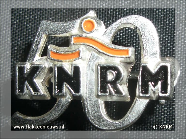Ontvangst trouwe donateur KNRM in Stellendam