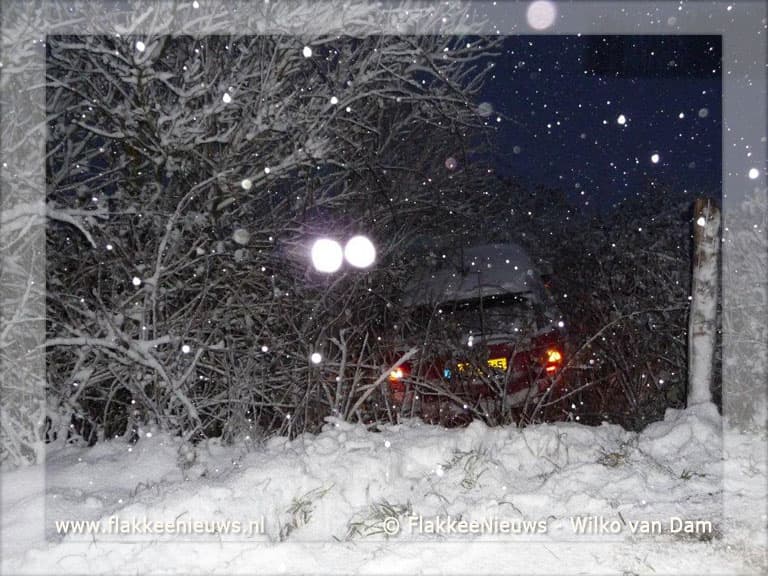 Sneeuwval zorgt voor gevaarlijke situaties