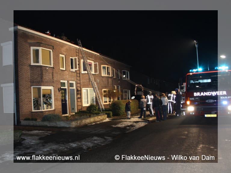 Schoorsteenbrand Middelharnis