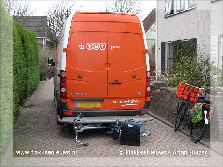 Aanrijding met fietser in woonwijk Dirksland