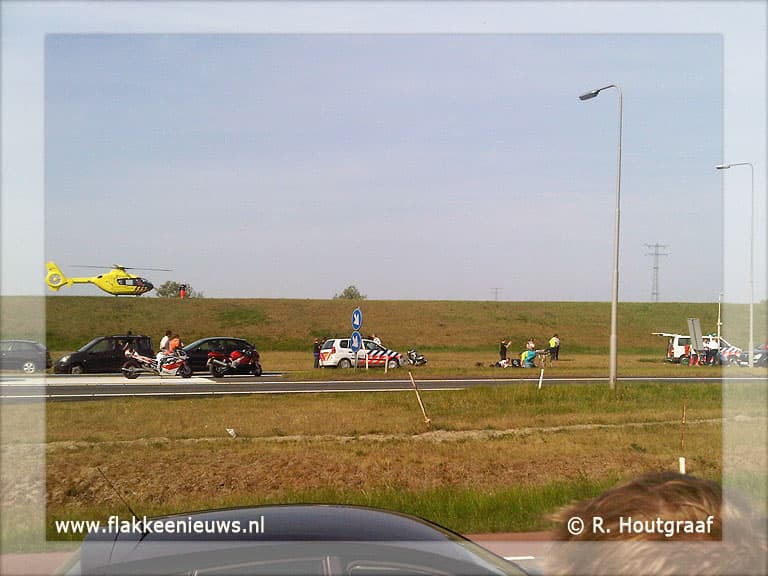 Dodelijk ongeval N59 met motorrijder