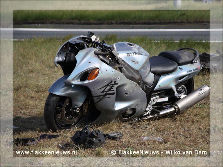 Dodelijk ongeval N59 met motorrijder