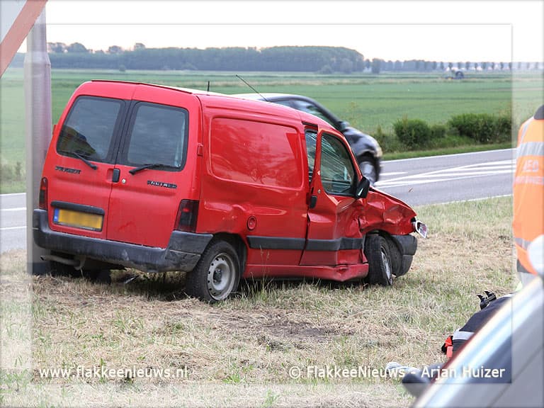 Twee slachtoffers bij ongeval N215