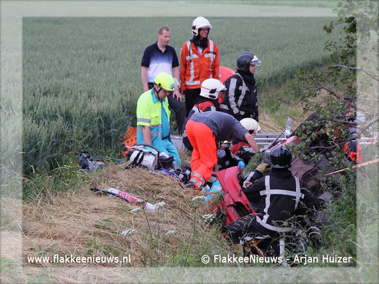 Hulpdiensten bevrijden slachtoffer uit benarde positie (update)