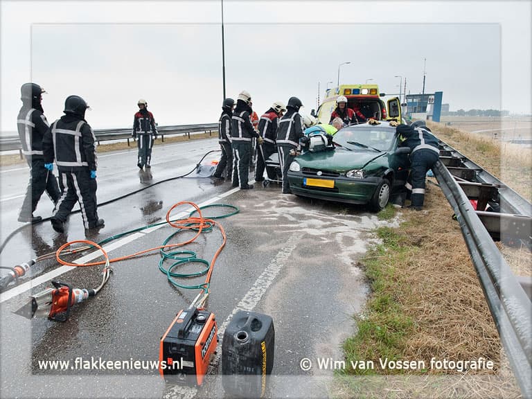 Drie gewonden bij ongeval N57