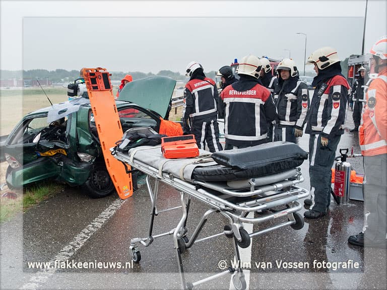Drie gewonden bij ongeval N57