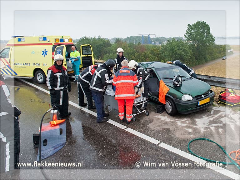 Drie gewonden bij ongeval N57