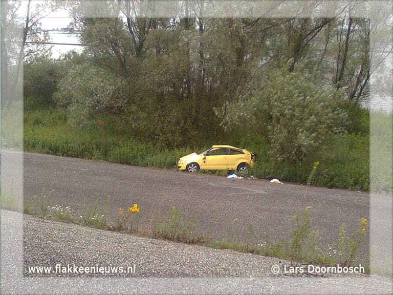 Eenzijdig ongeval op de N59