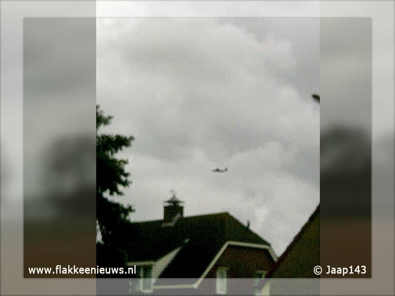 Laagvliegende vliegtuigen gespot boven Flakkee