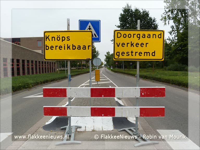 Afsluiting Langeweg Middelharnis