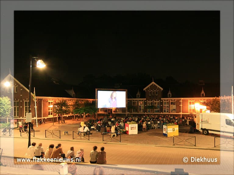 Openlucht bioscoop Diekhuus goed bezocht
