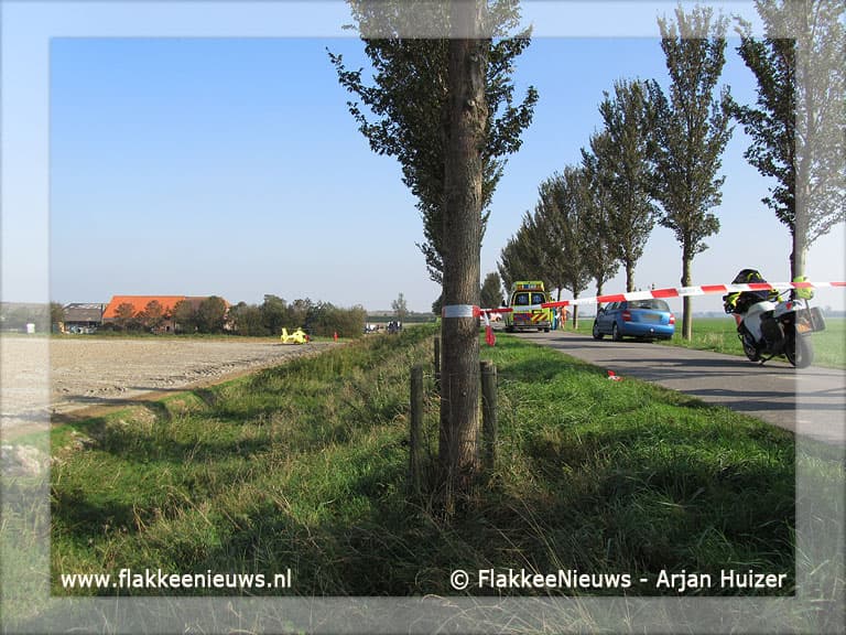 Wielrenner overleden bij ongeval Oude-Tonge