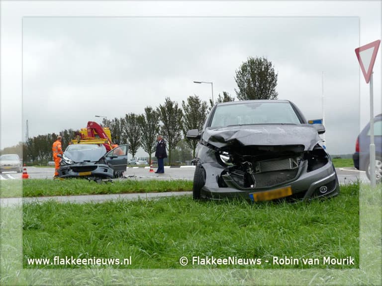 Ongeval N215 nabij Sommelsdijk