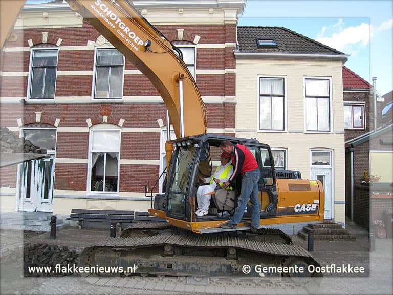 Renovatie Kaaiplein Oude-Tonge van start