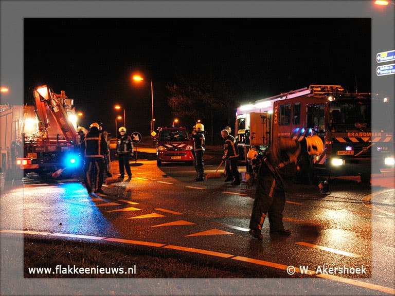 Ongeval met beknelling nabij Dirksland
