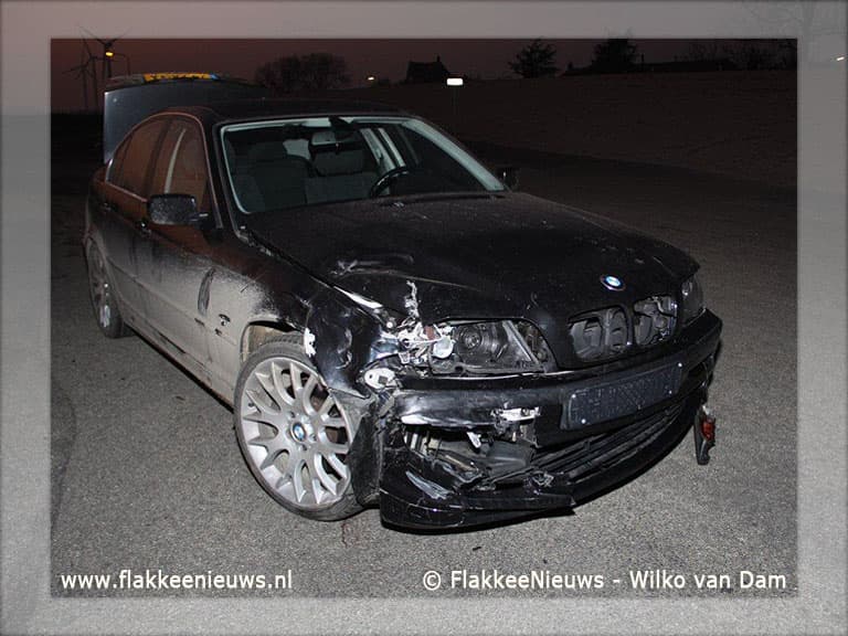 Motorrijder breekt been bij ongeval