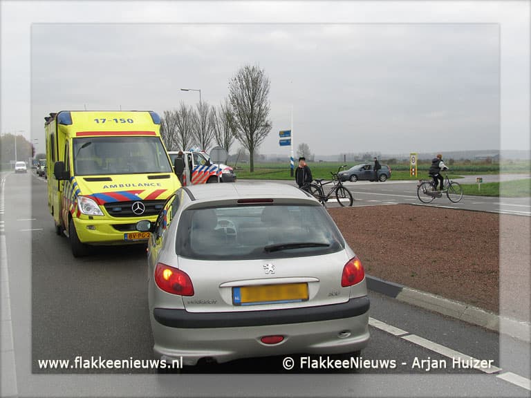 Bestuurster gewond bij ongeval
