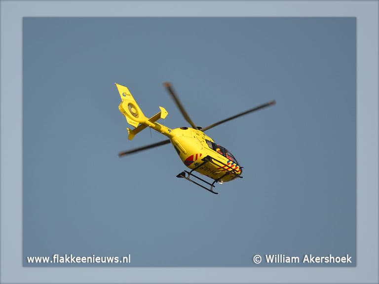 Kiter gewond geraakt op de Brouwersdam