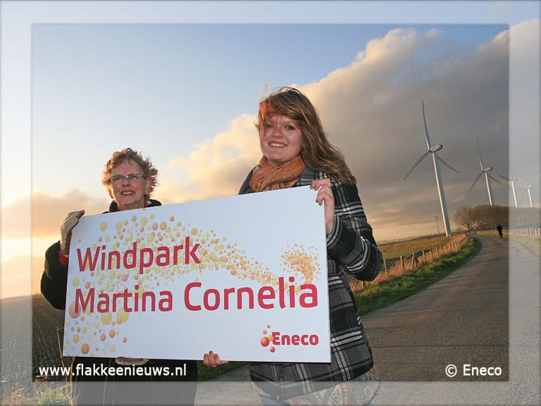 Martina Cornelia's openen windmolenpark Martina Cornelia