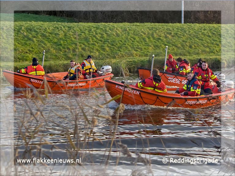 Ouddorpse Reddingsbrigade te hulp bij overstroming