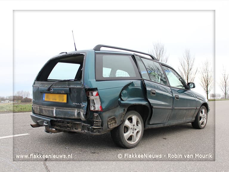 Gewonde bij ongeval Middelharnis