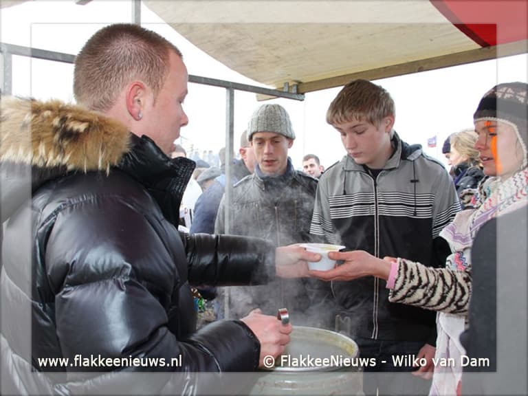 Nieuwjaarsduik 2011 groot succes