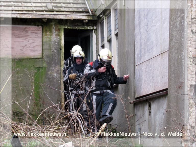 Brandweer rukt uit voor gaslucht
