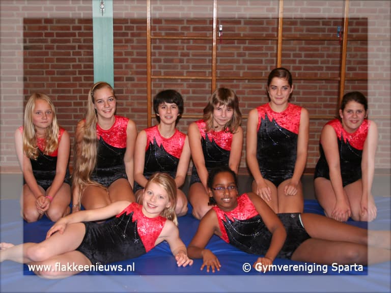 Sparta-meiden in het nieuw