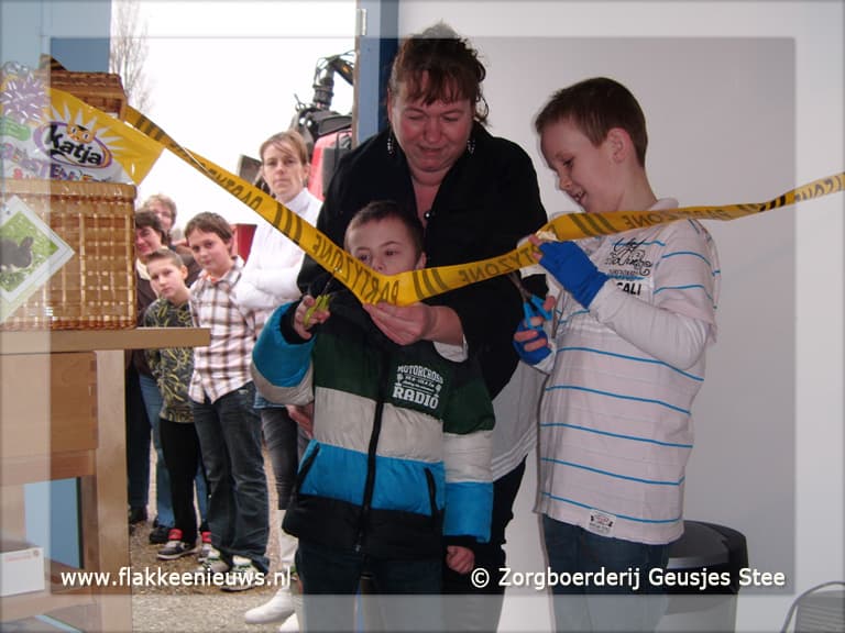 Zorgboerderij Geusjes Stee officieel gestart