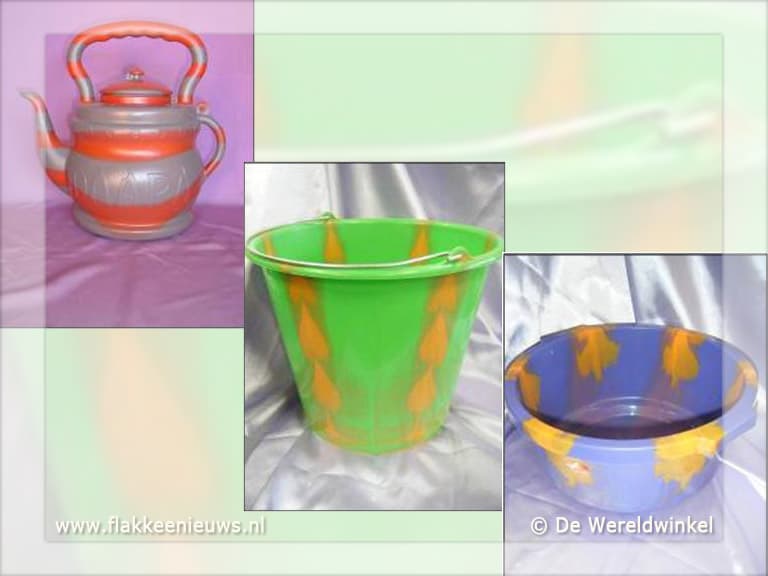 Bij de Wereldwinkel: Vrolijk plastic uit Senegal