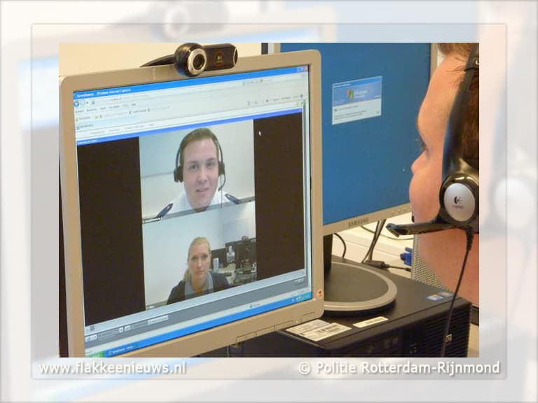 Nu ook aangifte via webcam