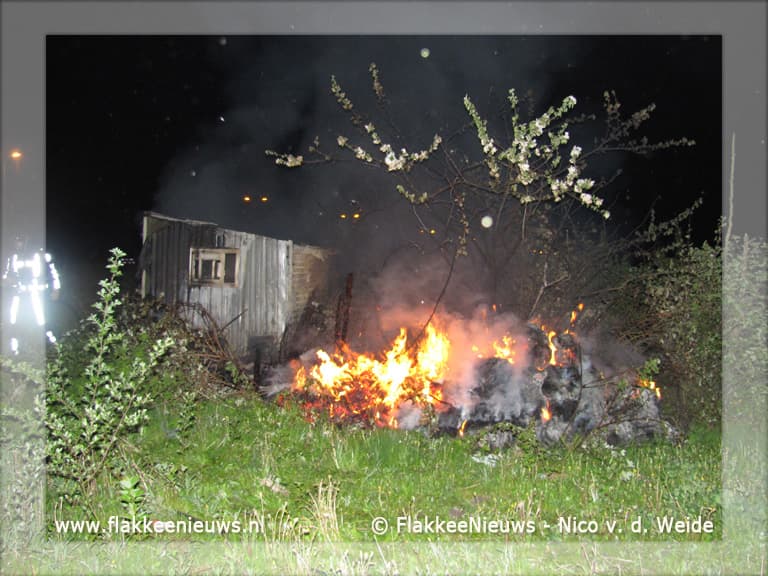 Buitenbrand aan Zuidelijke Randweg Middelharnis