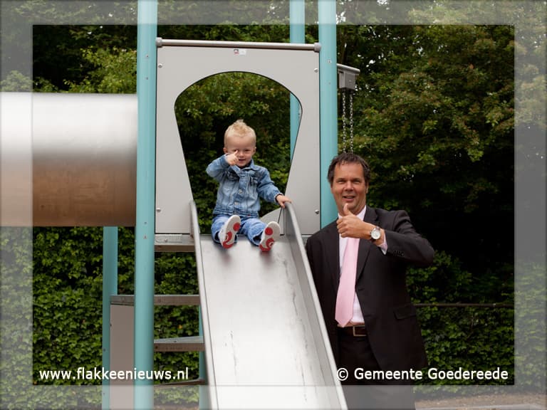 Twaalf nieuwe speeltoestellen in de gemeente Goedereede
