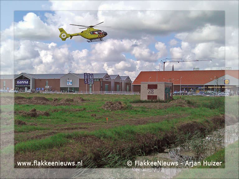 Traumaheli ingezet voor reanimatie