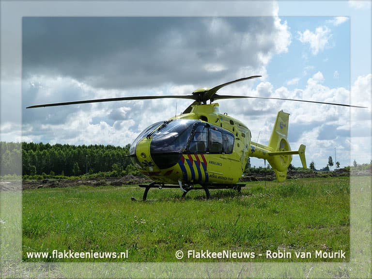 Traumaheli ingezet voor reanimatie