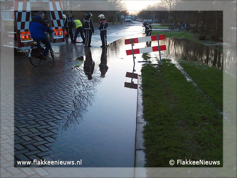 Verminderde waterdruk op Goeree-Overflakkee