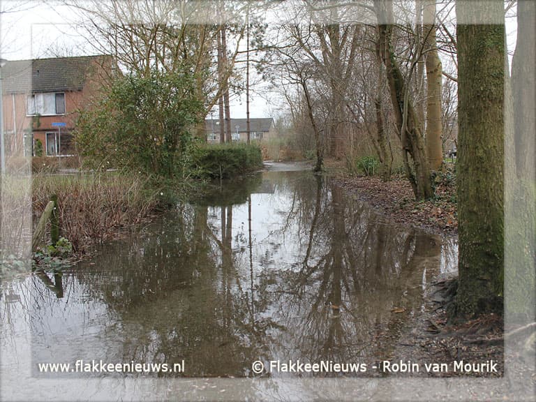 Verminderde waterdruk op Goeree-Overflakkee