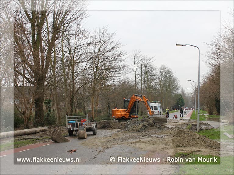 Verminderde waterdruk op Goeree-Overflakkee