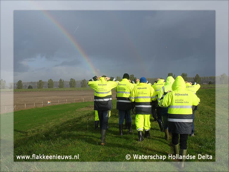 Waterschap blijft oefenen met dijkwachten