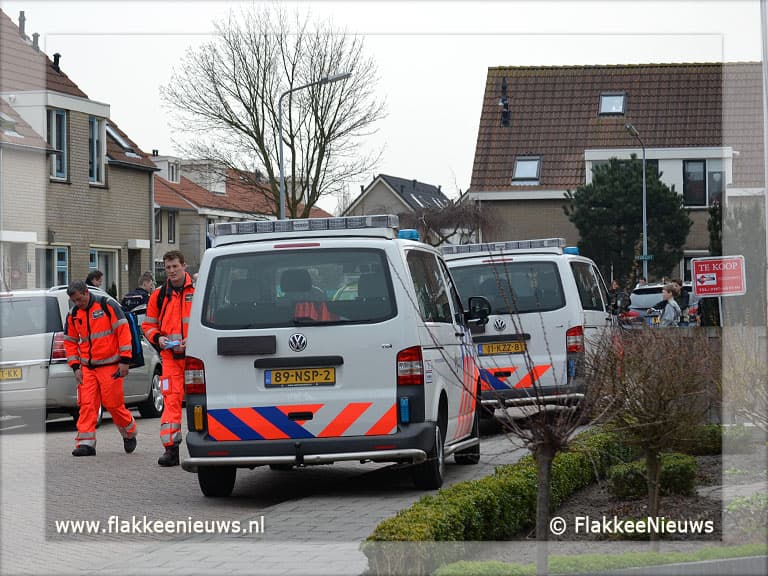 Traumaheli naar Ouddorp voor ongeval met baby