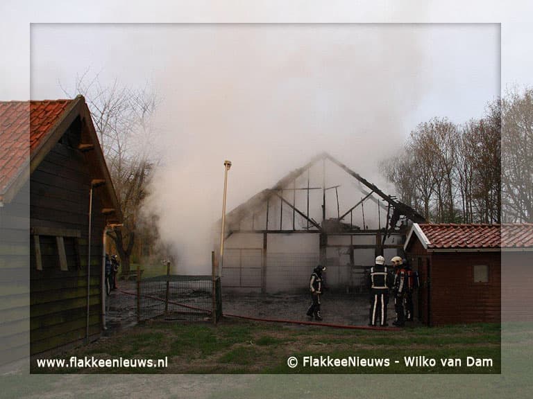 Kinderboerderij Hernesseroord afgebrand